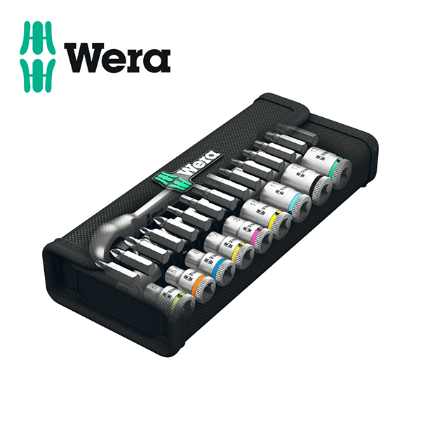 WERA 베라 1/4 메탈 자이클롭 라쳇 소켓세트 8100 SA 8 (05004018)공구