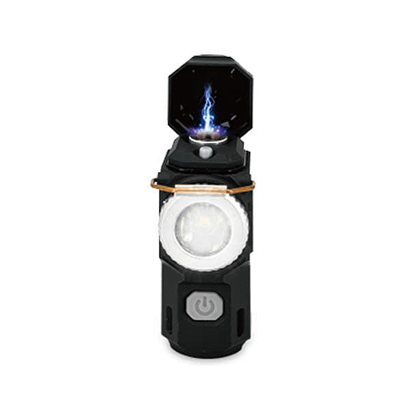 와이즈맨 플라즈마 충전식 미니 LED 랜턴 라이터 휴대용 후레쉬 WS-8490공구